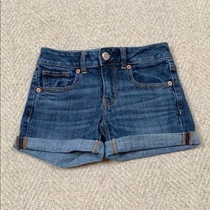 American Eagle Woman’s Jean Midi Shorts